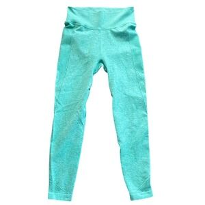 All in Motion Heathered Green Leggings Small